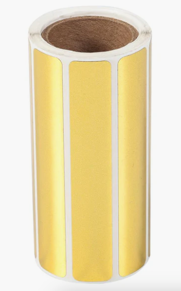 Gold belt striping