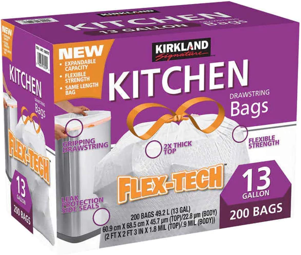 Tall 13 Gal. Trash Bags - 100 ct.