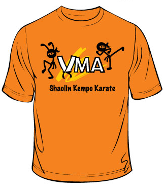Sale!  VMA stick figure karate t-shirt