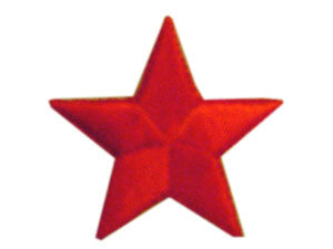 1 1/2" Star patches (pkgs of 10)